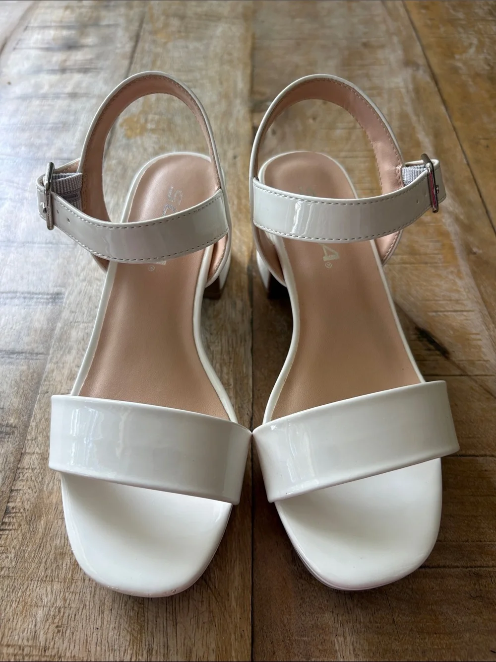 Soda White Patent Dress Shoes Size 13M